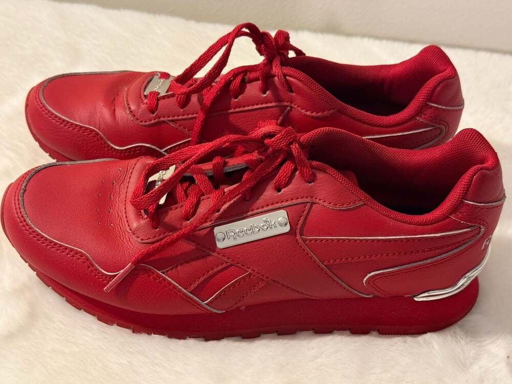 Reebok Classic Harman Run Red Leather Sneakers